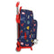 Schoolrugzak met Wielen Mickey Mouse Clubhouse Only one Marineblauw (28 x 34 x 10 cm)