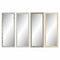 Wandspiegel DKD Home Decor 36 x 2 x 95,5 cm Kristal Natuurlijk Grijs Bruin Wit polyestyreen Tropi...