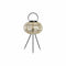 Bureaulamp DKD Home Decor Zwart Metaal Bruin Bamboe (34 x 34 x 56 cm)