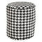 Poef Polyester 45 x 45 x 45 cm 100% katoen Pied-de-poule