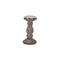 Kaarshouder Koper Kristal 11 x 11 x 23 cm