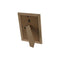Fotolijsten Home ESPRIT Natuurlijk Aluminium Hout MDF Scandi 16 x 1,2 x 21,1 cm