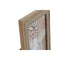 Fotolijsten Home ESPRIT Natuurlijk Aluminium Hout MDF Scandi 16 x 1,2 x 21,1 cm