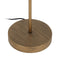Vloerlamp Zwart Gouden 30 x 30 x 168 cm