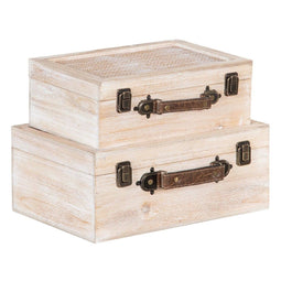 Koffer 34,5 x 24 x 14 cm Rotan DMF
