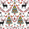 Vlekbestendig tafelkleed van hars Mauré Merry Christmas 200 x 140 cm