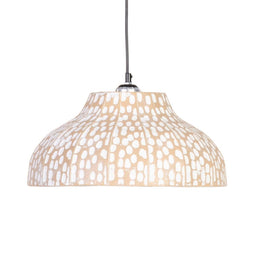 Plafondlamp 36,5 x 36,5 x 19 cm Metaal Wit