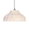 Plafondlamp 36,5 x 36,5 x 19 cm Metaal Wit