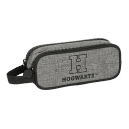 Pennenetui met 2 vakken Harry Potter House of champions Zwart Grijs 21 x 8 x 6 cm