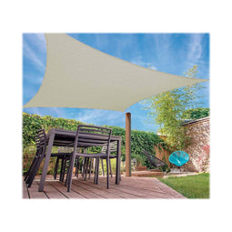 Zonnetent Ambiance Plastic Zand 5 x 5 m