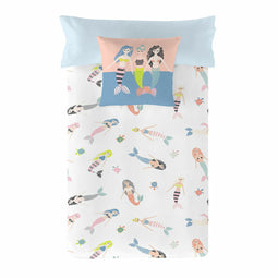 Noorse hoes Naturals Mermaids Bed van 80/90 (150 x 220 cm)