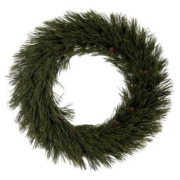 Kerstkroon Groen PVC 42 x 42 cm
