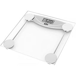 Digitale Personenweegschaal EDM Kristal Zwart 180 kg (26 x 26 x 2 cm)