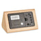 Digitale Tafelklok Bruin PVC Hout MDF 11,7 x 7,5 x 8 cm (12 Stuks)