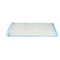 Zindelijkheidstraining-pads voor honden 60 x 90 cm Blauw Wit Papier Polyethyleen (10 Stuks)