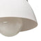 Muurlamp 17 x 25 x 20 cm Metaal Wit
