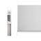 Rolgordijn 180 x 180 cm Grijs Stof Plastic (6 Stuks)