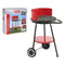 Kolenbarbecue met wielen Algon Zwart Rood (Ø 43 cm) Geëmailleerd Staal