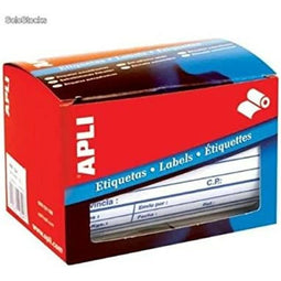 Etikettenrol Apli 200 Onderdelen 109 x 82 mm