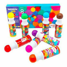 Set Viltstiften Roymart Dotters Multicolour