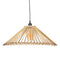 Plafondlamp 57 x 57 x 20,5 cm Natuurlijk Bamboe 220 V 240 V 60 W (2 Stuks)