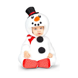 Kostuums voor Baby's My Other Me Sneeuwpop (3 Onderdelen) Maat 7-12 Maanden