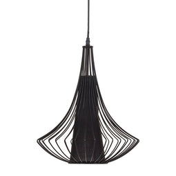Plafondlamp Zwart 30 x 30 x 45 cm Ijzer