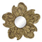 Wandspiegel 80 x 1,75 x 80 cm Gouden DMF