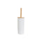 Toiletborstel DKD Home Decor Natuurlijk Wit Keramiek (10 x 10 x 38 cm)