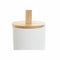 Toiletborstel DKD Home Decor Natuurlijk Wit Keramiek (10 x 10 x 38 cm)