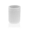 Tandenborstelhouder STRIA Wit Hars (7,3 x 10,3 x 7,3 cm)