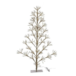 Kerstboom Gouden Metaal Plastic 90 cm