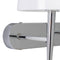 Muurlamp 42 x 22 x 33,7 cm Kristal Metaal Zilver