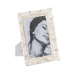 Fotolijsten Wit Polyresin 14 x 2 x 19 cm