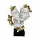 Decoratieve figuren DKD Home Decor 21,5 x 10 x 28 cm Gouden Wit Koppel