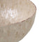 Kom 33 x 33 x 14,5 cm Wit Parelmoer