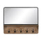 Wandspiegel Zwart Beige Hout Kristal 90 x 13 x 66 cm