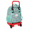 Schoolrugzak met Wielen Hello Kitty Sea lovers Turkoois 33 X 45 X 22 cm