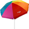 Parasoll Aktive Multicolour Staal 180 x 185 x 180 cm (12 Stuks)
