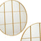 Wandspiegel Cirkelvormig Gouden Metaal (100 x 2,5 x 100 cm)
