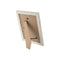 Fotolijsten Home ESPRIT Wit Natuurlijk Kristal polyestyreen Scandinavisch 24,6 x 2 x 29,6 cm (2 S...