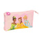 Pennenetui met 2 vakken Princesses Disney Summer adventures Roze 22 x 12 x 3 cm