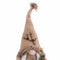 Kerstversiering Beige Zand Weefsel Meisje 18 x 9 x 38 cm