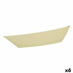 Zonnetent Aktive Rechthoekig Crème 200 x 0,5 x 300 cm (6 Stuks)