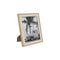 Fotolijsten Home ESPRIT Natuurlijk Kristal Hout MDF 25 x 1,8 x 30 cm