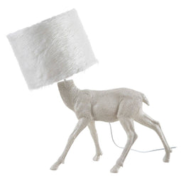 Bureaulamp 61 x 26 x 55 cm Wit Polyresin