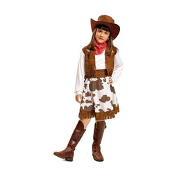 Kostuums voor Kinderen My Other Me Cowgirl 5-6 Jaar (4 Onderdelen) Maat 5-6 Jaar