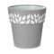 Zelfwaterende bloempot Stefanplast Cloe Grijs Plastic 25 x 25 x 25 cm (6 Stuks)