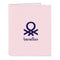 Ringmap Benetton Vichy Roze A4 (26.5 x 33 x 4 cm)