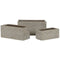 Plantenbak Home ESPRIT Beige Magnesium Decapé 74,5 x 37,5 x 37,5 cm